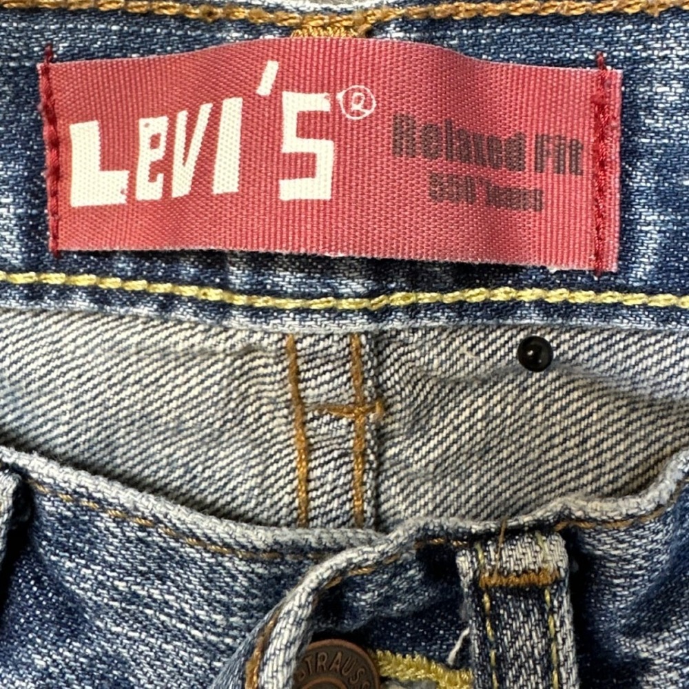 Levi's 550 Relaxed Fit Jeans Womens Slim Size 26x28 Blue Medium Wash - Picture 9 of 11